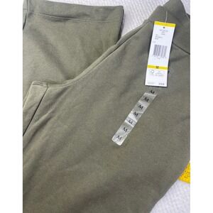 Jones New York Signature Women Olive Green Jogger Pants M Casual Comfort